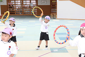 リズムフェスティバルの活動　年中