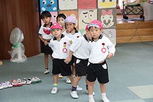 リズムフェスティバルの活動　年中