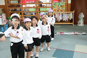 リズムフェスティバルの活動　年中