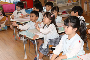 谷口先生の習字教室　　年長