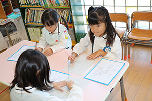 谷口先生の習字教室　　年長