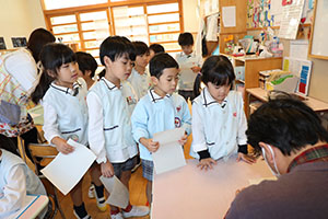 谷口先生の習字教室　　年長