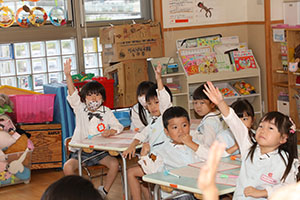 谷口先生の習字教室　　年長