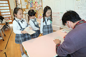 谷口先生の習字教室　　年長