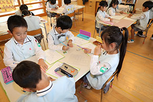 谷口先生の習字教室　　年長