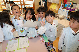 谷口先生の習字教室　　年長