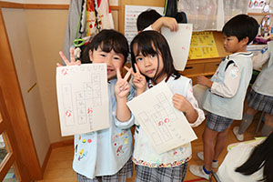 谷口先生の習字教室　　年長