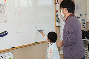 谷口先生の習字教室　　年長