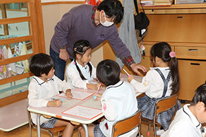 谷口先生の習字教室　　年長