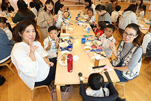 給食参観　ありがとうございました　　さくら