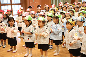 10月生まれのお誕生会　ー仮装間違い探しー　年少