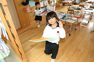 10月生まれのお誕生会　ーハロウィンビンゴー　年長