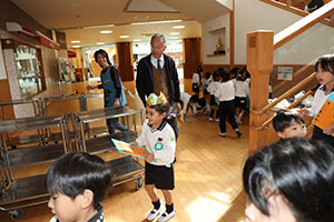 10月生まれのお誕生会　ーハロウィンビンゴー　年長