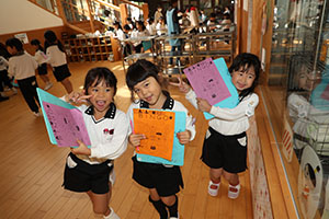 10月生まれのお誕生会　ーハロウィンビンゴー　年長