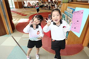 10月生まれのお誕生会　ーハロウィンビンゴー　年長