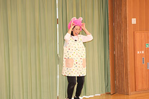 10月生まれのお誕生会　ーハロウィンビンゴー　年長