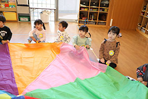 バルーンごっこ　あひる