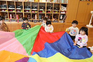 バルーンごっこ　あひる