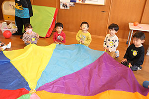 バルーンごっこ　あひる