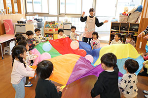 バルーンごっこ　あひる