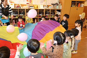 バルーンごっこ　あひる