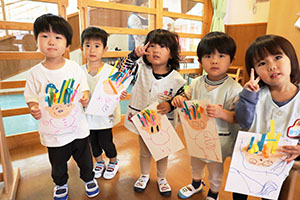 髪の毛チョッキン！　ぺんぎん