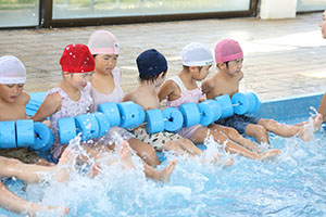 スイミングクラブへ行きました　ひまわり・さくら・たんぽぽ　NO．2