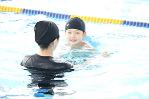 スイミングクラブへ行きました　ひまわり・さくら・たんぽぽ　NO．1