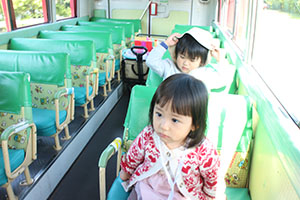 汽車バス遠足　キッズ水曜クラス