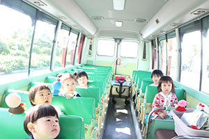 汽車バス遠足　キッズ水曜クラス