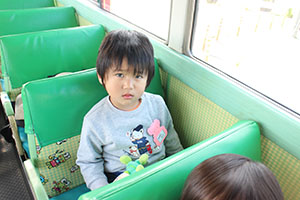 汽車バス遠足　キッズ水曜クラス