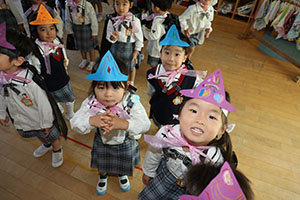 お菓子探し　ハッピーハロウィン🎃　ぱんだ・きりん