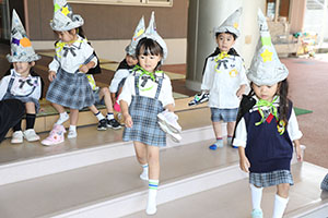 お菓子探し　ハッピーハロウィン🎃　ぱんだ・きりん