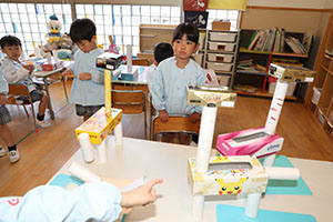 自由制作楽しかったね　ばら