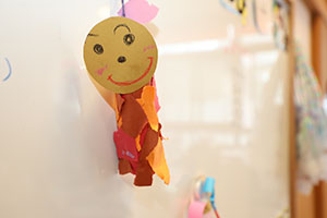 ミノムシの制作　あひる