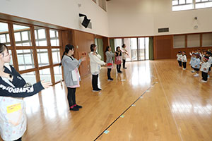 リズムフェスティバルの活動　年少Bチーム