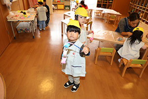 みんなで自由あそび　2歳児クラス