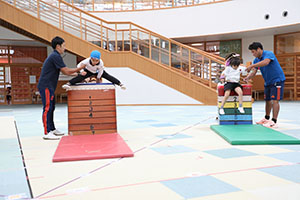 リズムフェスティバルの活動　年長Aチーム