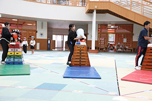 リズムフェスティバルの活動　年長Aチーム