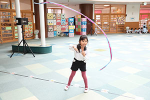 リズムフェスティバルの活動　年長Bチーム