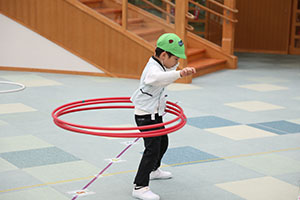 リズムフェスティバルの活動　年長Bチーム