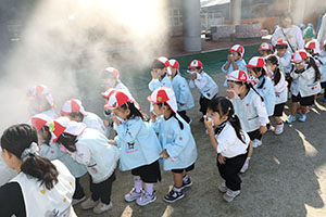 避難訓練　ー消防車がやってきたー　　NO.2