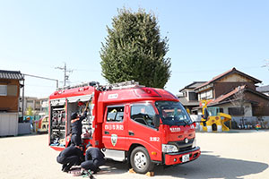 避難訓練　ー消防車がやってきたー　　NO.2