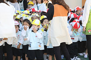 避難訓練　ー消防車がやってきたー　　NO.1