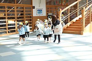 避難訓練　ー消防車がやってきたー　　NO.1