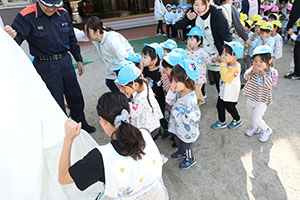 避難訓練　ー消防車がやってきたー　　NO.1