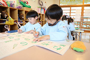 谷口先生の習字教室　年長　NO．1