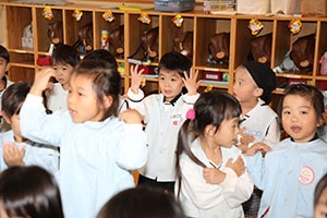 イングリッシュ　きりん・うさぎ　　ことり・ぱんだ