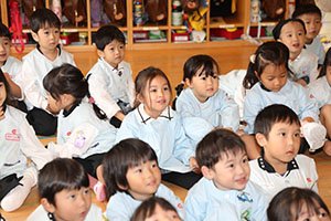 イングリッシュ　きりん・うさぎ　　ことり・ぱんだ