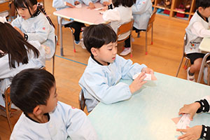 どんぐりを作ったよ　さくら